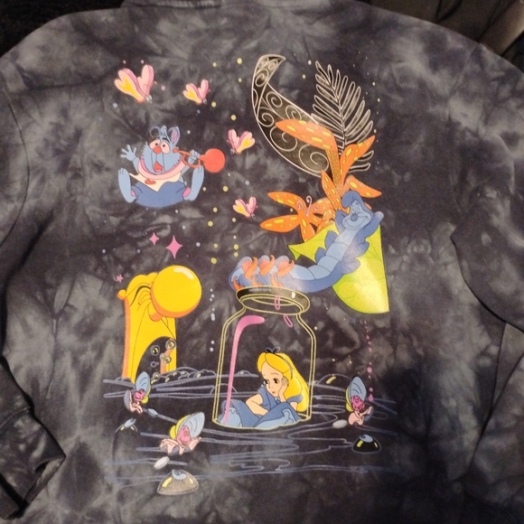 H&M Black Alice in Wonderland Sweatshirt - Picture 3 of 5